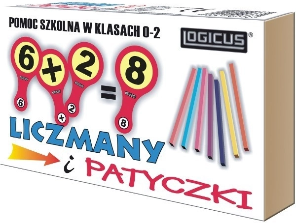 Számolótábla és fa pálcikák a 0–20 közötti számok tanulásához