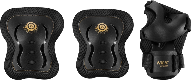 NILS Extreme H320 Fly arany védőfelszerelés szett – M