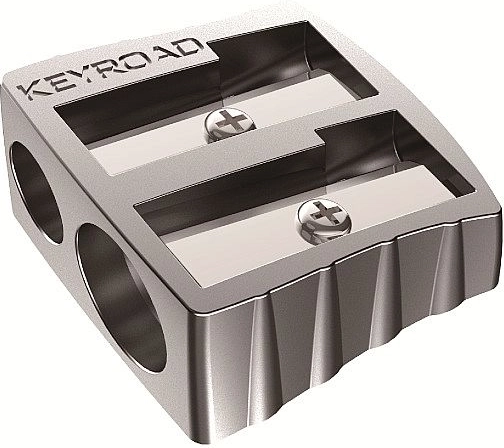 Keyroad fém dupla hegyező ezüst