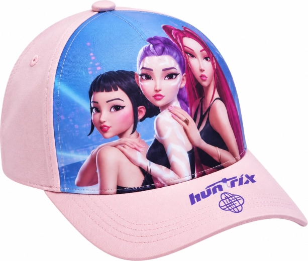K-Pop Demon Hunters HUNTR/X gyermek baseballsapka lila-fekete színben