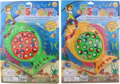 Horgászós játék halacskákkal – nagy elektromos fogó játék