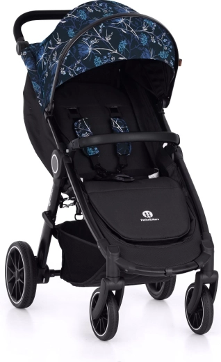 Petite&Mars Street+ RWS Black limitált kiadású sportbabakocsi – stílusos szépség