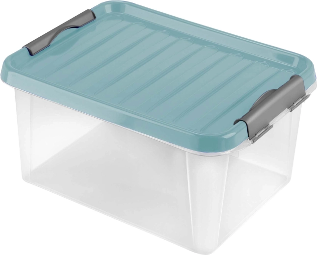HEIDRUN 14 l műanyag tárolódoboz fedéllel