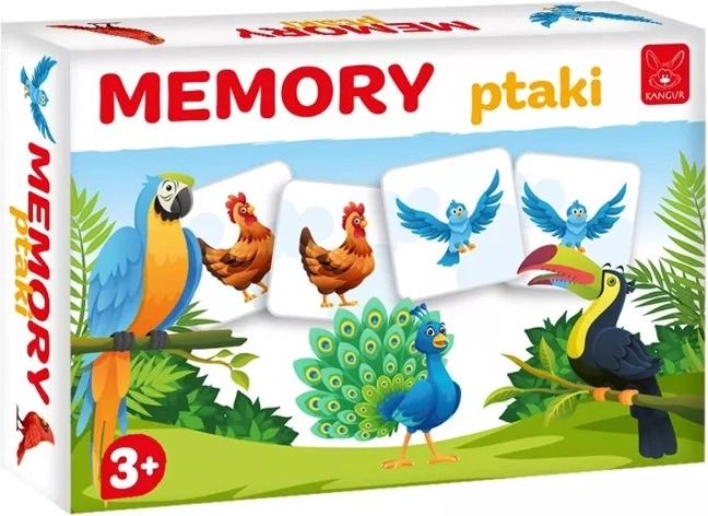 Memória – Madarak – gyerek memóriajáték