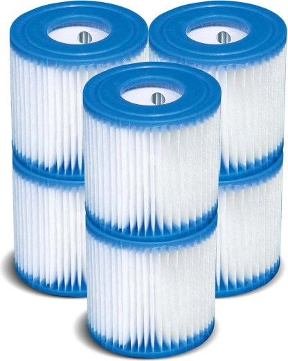 H típusú medencepumpa-szűrők 6 db INTEX