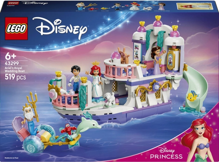 LEGO Disney Hercegnők Arielle királyi esküvői hajója