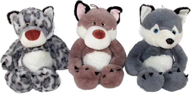 Plüss állatkák 25 cm