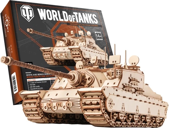 Little Story fa 3D puzzle World of Tanks Tortoise