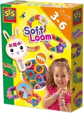 SES Creative Soft Loom karkötőkészítő készlet - 1 db