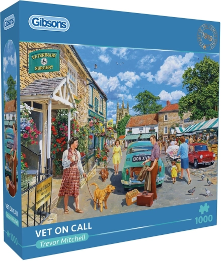 Gibsons puzzle Állatorvosi ügyelet 1000 darab