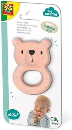 SES maci alakú rágóka 100% természetes gumiból