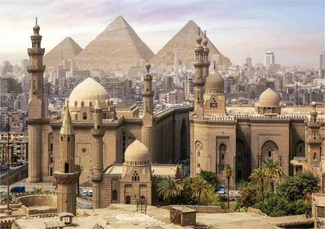 Puzzle Kairó, Egyiptom 1000 darabos
