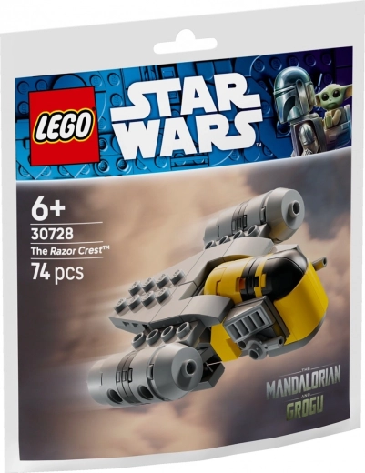 LEGO Star Wars Razor Crest mini űrhajómodell