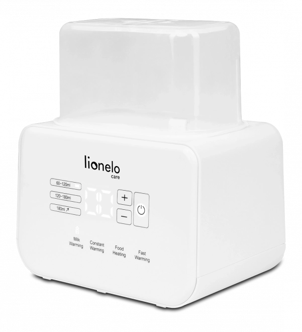 LIONELO Care Thermup Double fehér palackmelegítő