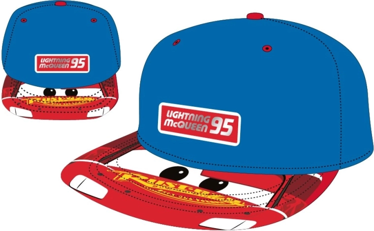 Disney Cars gyermek siltes sapka (assort) 52–54-es méret - 1 db