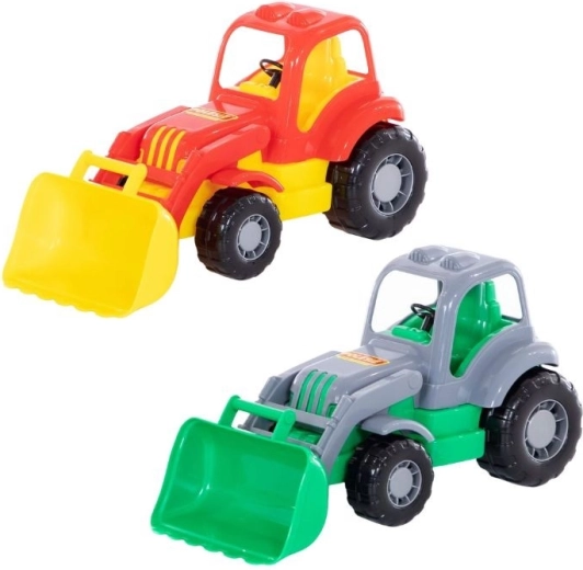 Mighty traktor első homlokrakodóval – 1 db