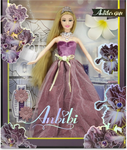 Anbibi virágos baba Raduška 28 cm