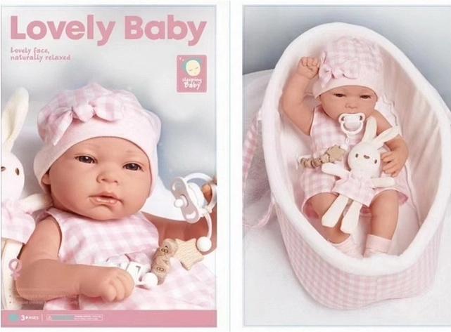 Bobas baba 38 cm-es hordozóban