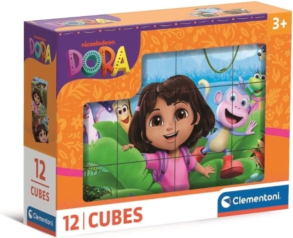 Cubi képkockák Dora – 12 darab (6 kép)