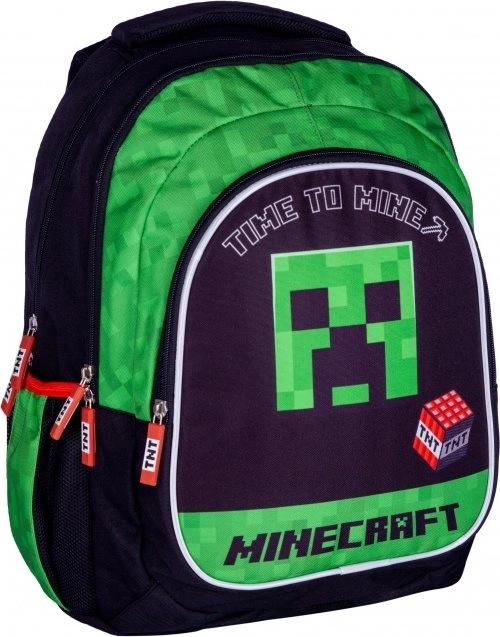 Iskolai hátizsák Minecraft Time To Mine