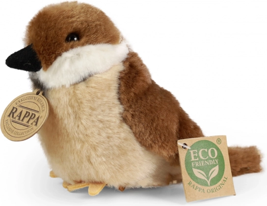 Plüss veréb 13 cm, környezetbarát