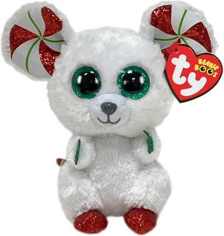 Chimney plüss egérke 15 cm a Beanie Boos kollekcióból