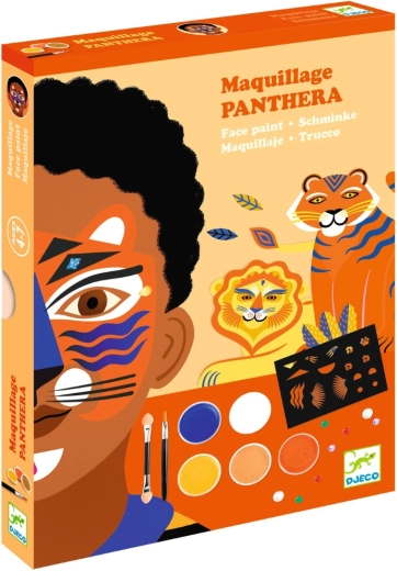 DJECO kreatív arcfestő készlet – dzsungel