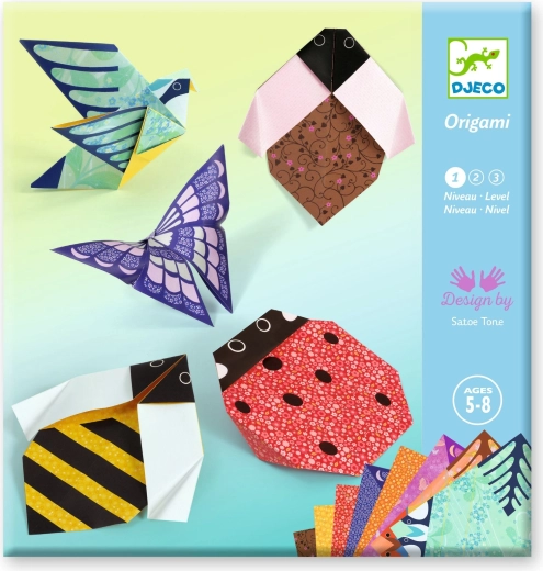 Djeco origami a kertben - 1 db