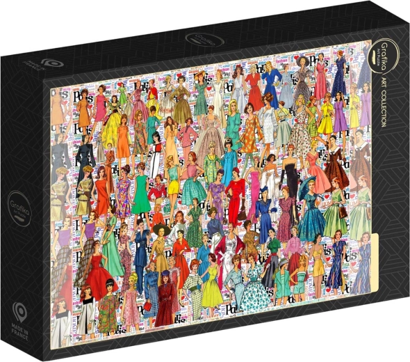 Grafika puzzle Divatemlékek, 1000 darabos