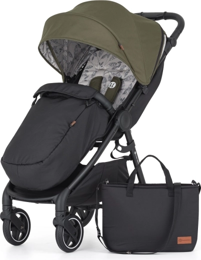 Petite&Mars sport babakocsi Royal3 black mature olive