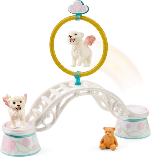 Schleich Bayala szárnyas oroszlánkölykök kiképzése