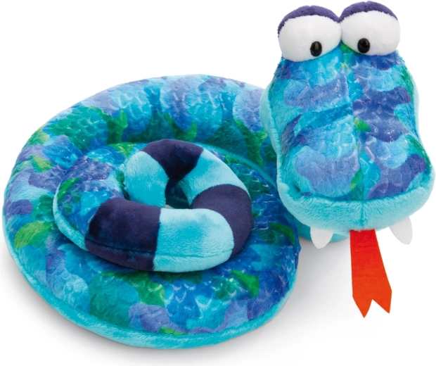 NICI ZsaZsa plüss kígyó, 18 cm, zöld