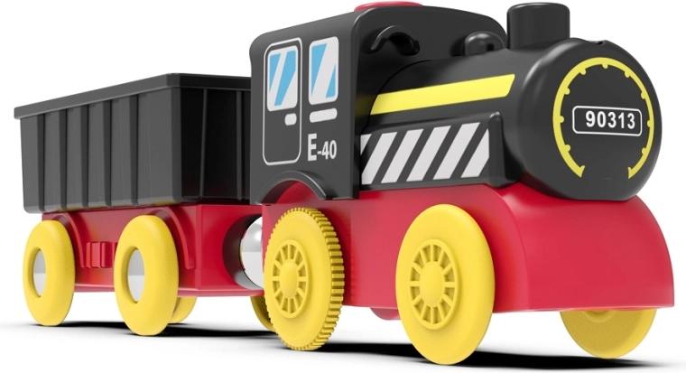 2Kids Toys elemes gőz tehervonat vagonnal - 1 db