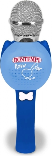 Vezeték nélküli karaoke mikrofon, kék