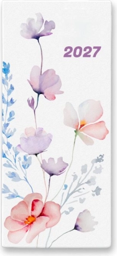 Flowers havi naptár 2027 PVC borítóban