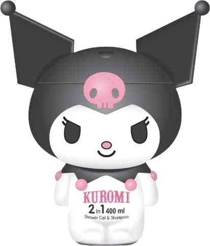 Kuromi 2 az 1-ben tusfürdő és sampon 400 ml - 1 db