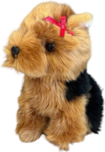 Plüss yorkshire terrier kutya 19 cm