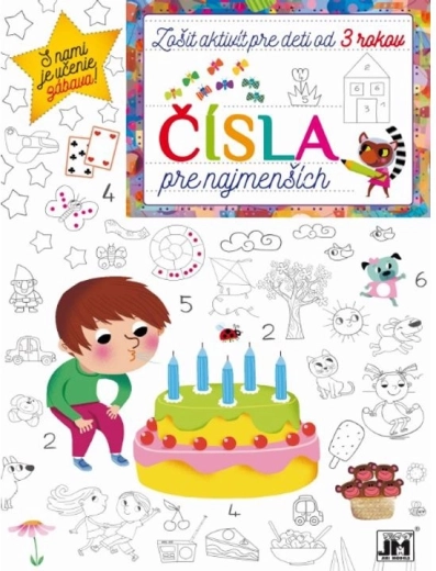 Tevékenységi munkafüzet a legkisebbeknek – számok