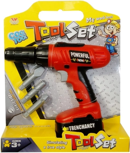 Gyerek elektromos fúró bitekkel