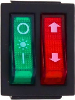 Nyomógombos kapcsoló GTS1199 akkumulátoros járműhöz