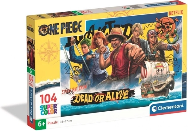 Clementoni One Piece Netflix puzzle 104 darab – Super Color