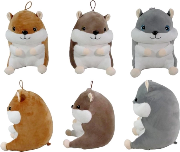 Plüss hörcsög 20 cm