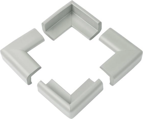 BabyOno sarokvédő, 4 db, szürke