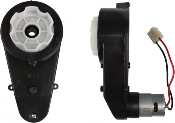 Útómotor sebességváltóval akkumulátoros járművekhez 12V 10000RPM