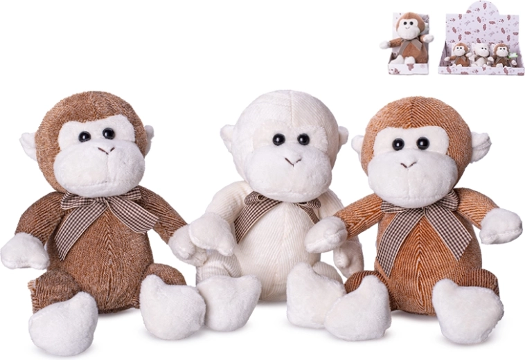 Plüss majmocska masnival, 15 cm