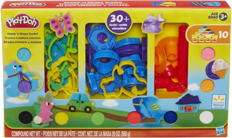 Play-Doh kreatív készlet: szaggass és formázz