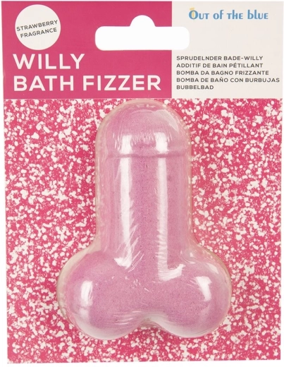 Willy pezsgő fürdőbomba eper illattal
