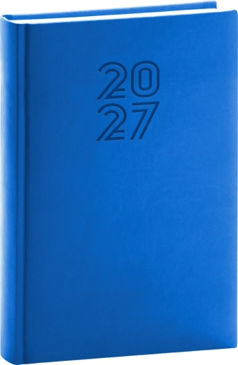 Notique Aprint napi napló 2027 kék 15 × 21 cm