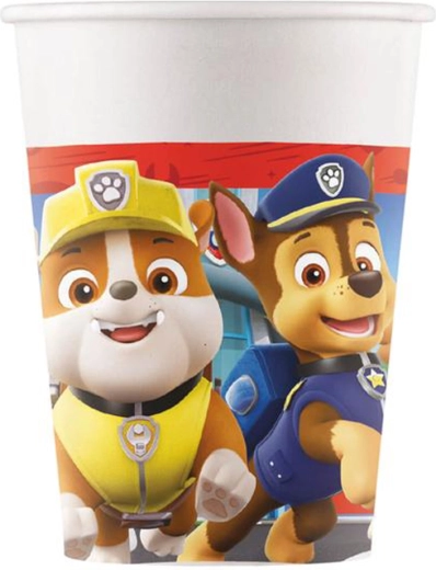 PAW PATROL papírpoharak 200 ml, 8 db