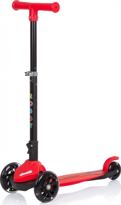 Robby roller LED lámpákkal Piros